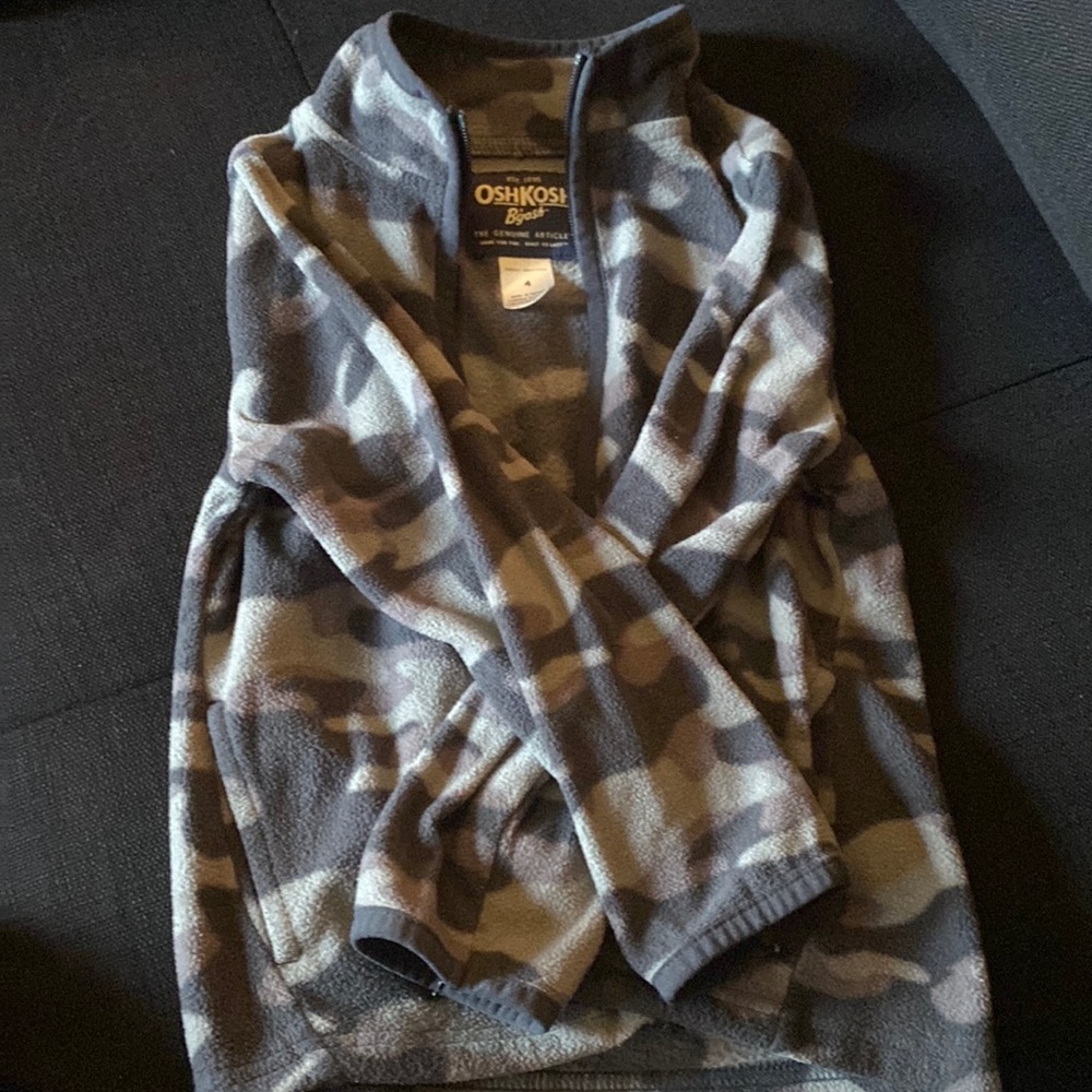Oshkosh boys fleece zip up